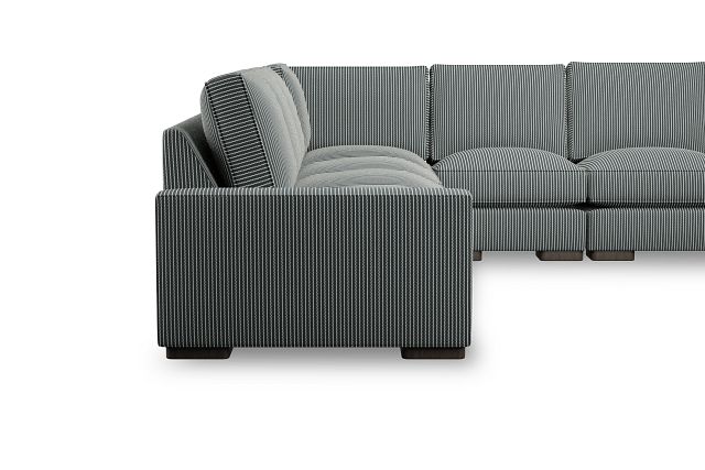Edgewater Lucy Navy Large Two-arm Sectional