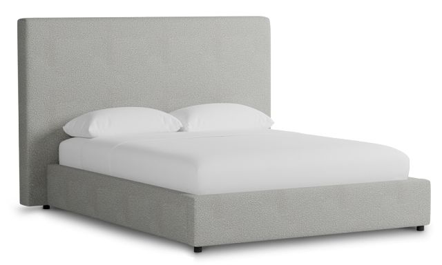 Grayton Sutton 54" Upholstered Platform Bed