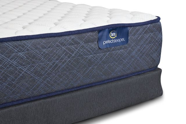 Serta Perfect Sleeper Adorning Night Firm Low-profile Mattress Set