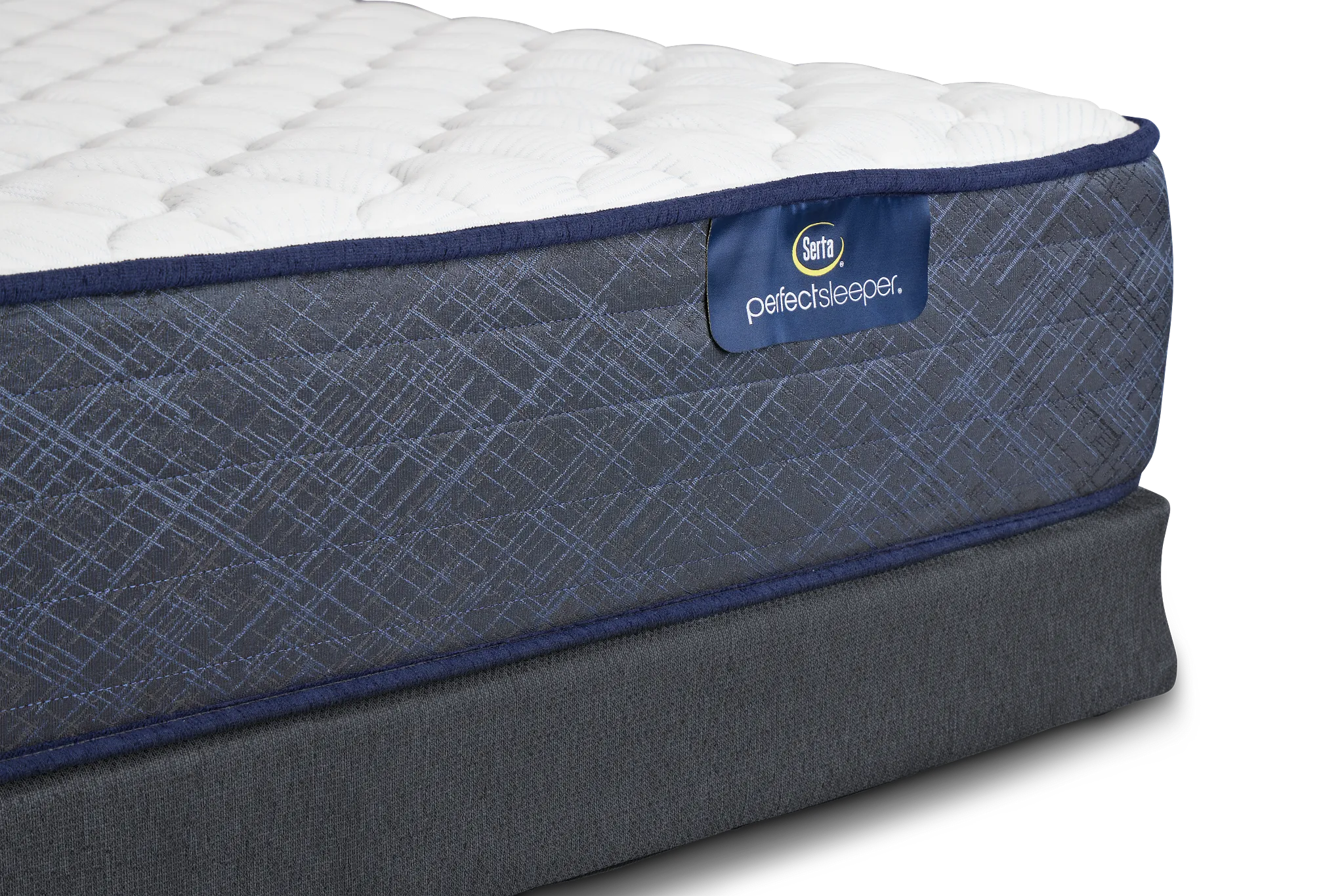 Serta Perfect Sleeper Adorning Night Firm Low-profile Mattress Set