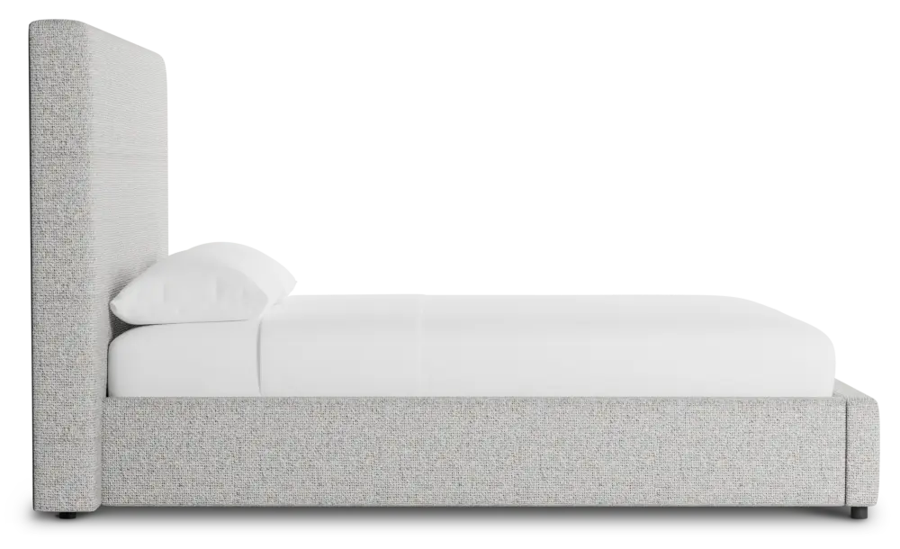 Grayton Natural Beauty 54" Upholstered Platform Bed Grayton Natural Beauty 54" Upholstered Platform Bed