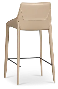 Wakefield Beige 27" Upholstered Barstool