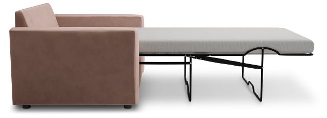 Siesta Joya Light Pink Fabric Cooling Memory Foam Sleeper