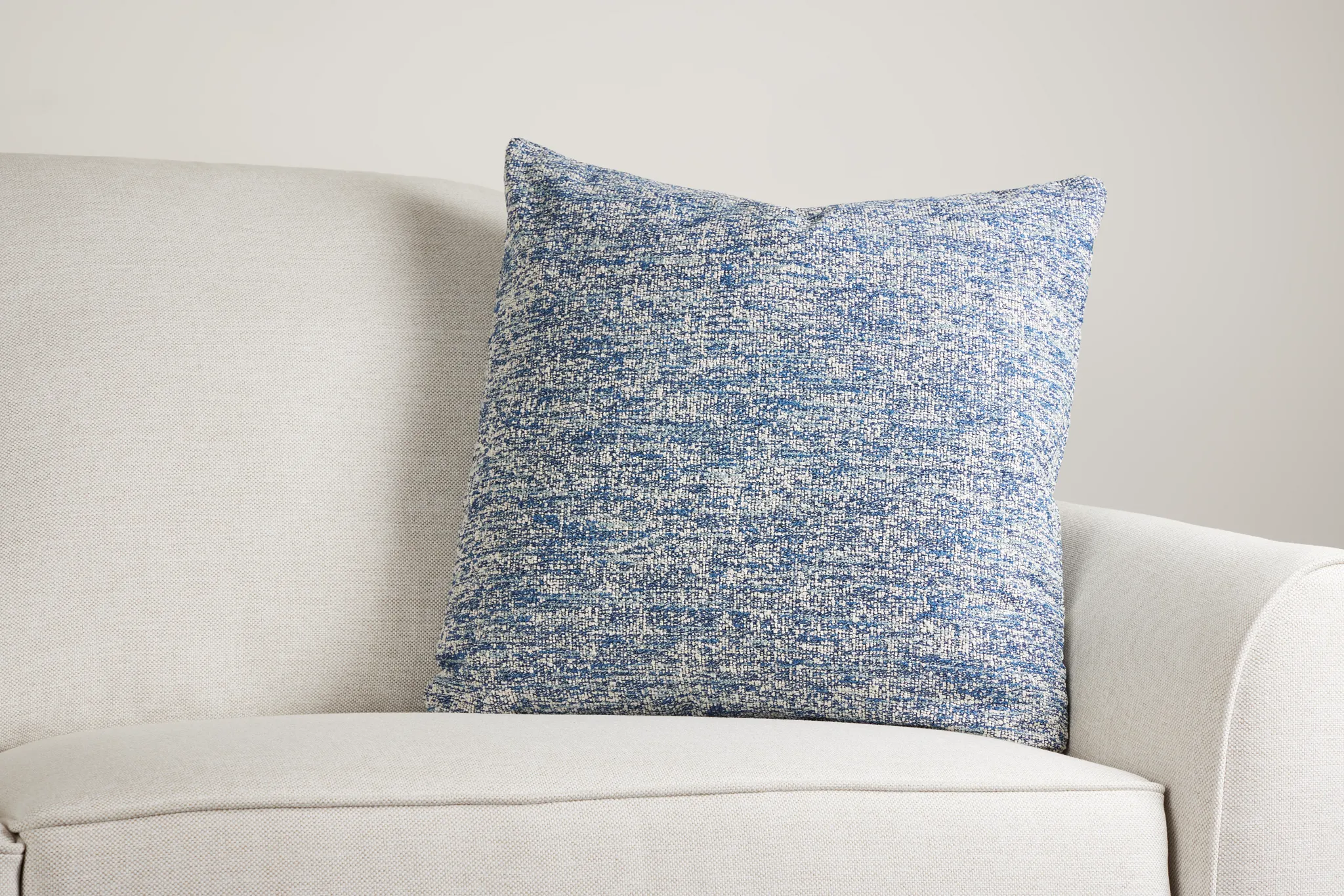 Baxter Dark Blue 22" Accent Pillow