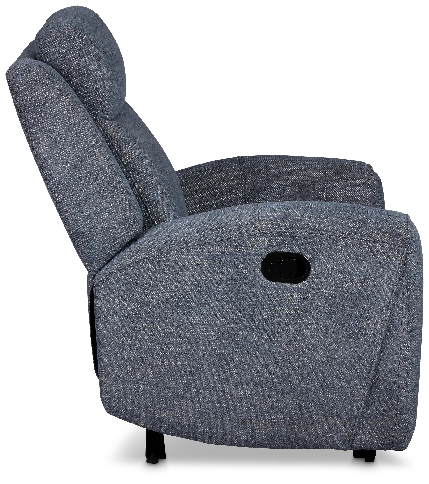 Walker Blue Fabric Recliner