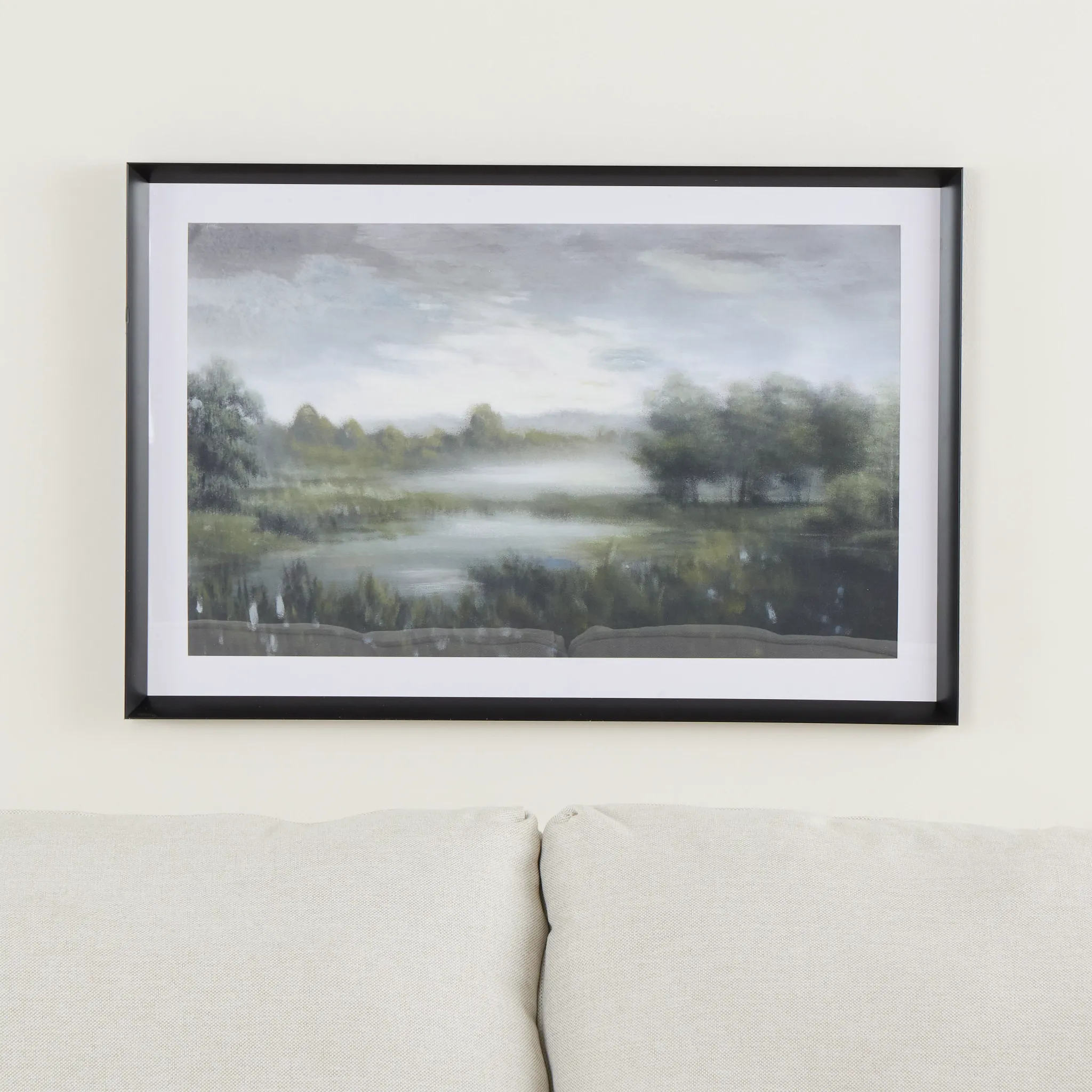 Riverly Green Framed Wall Art