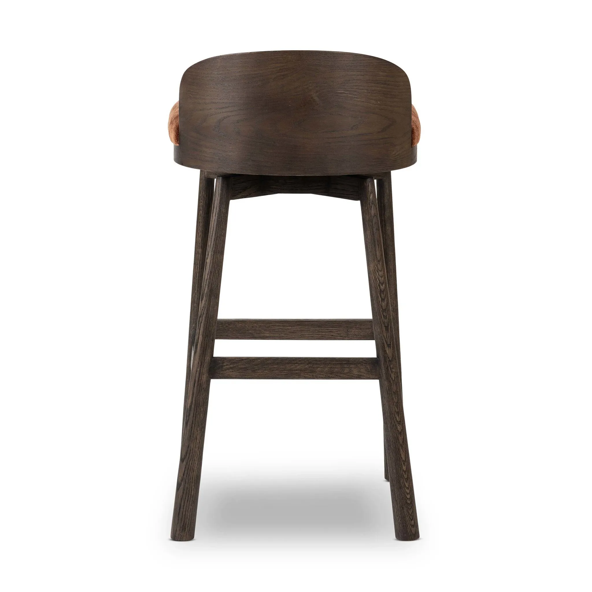 Four Hands Cloris Dark Tone 30" Upholstered Barstool