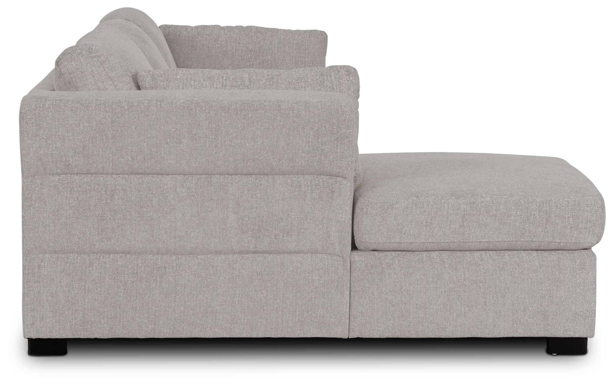 Amber Light Gray Fabric Small Left Chaise Storage Sleeper Sectional Amber Light Gray Fabric Small Left Chaise Storage Sleeper Sectional