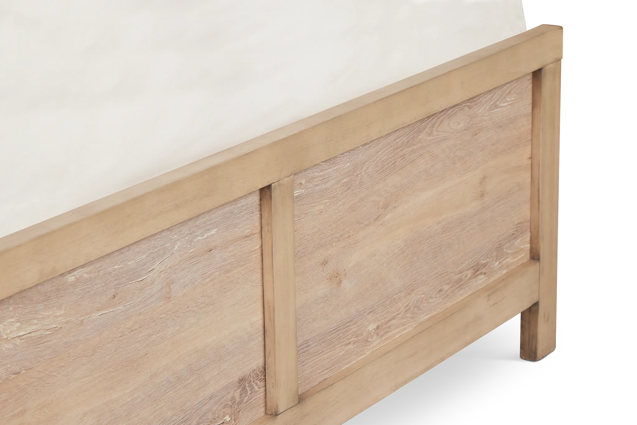 Layton Light Tone Panel Bed