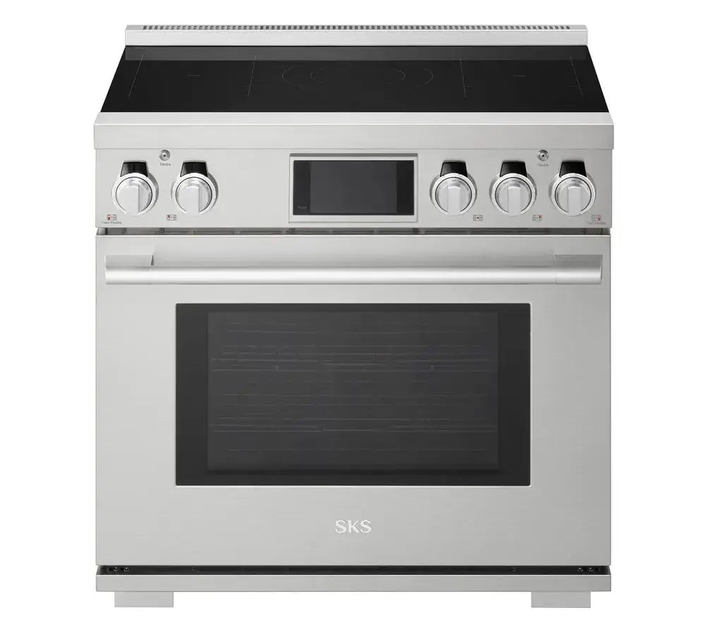 Sks 360 Series Stainless Steel 36" Induction Range Sks 360 Series Stainless Steel 36" Induction Range
