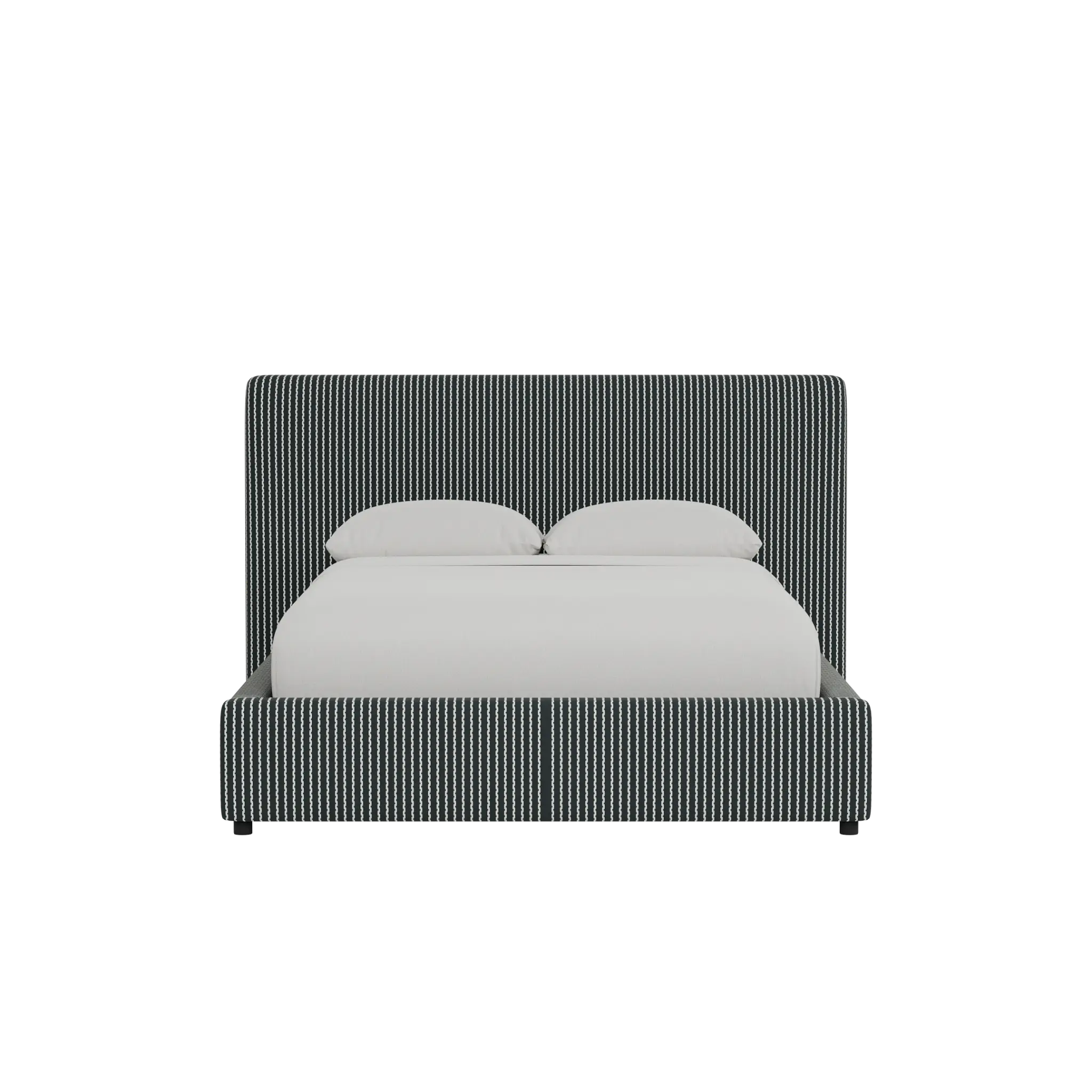 Grayton Lucy Navy 44" Upholstered Platform Bed Grayton Lucy Navy 44" Upholstered Platform Bed