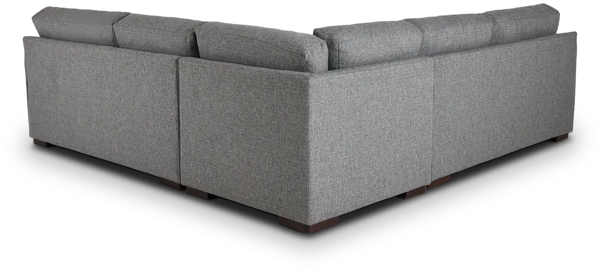 Veronica Dark Gray Down Small Two-arm Sectional Veronica Dark Gray Down Small Two-arm Sectional