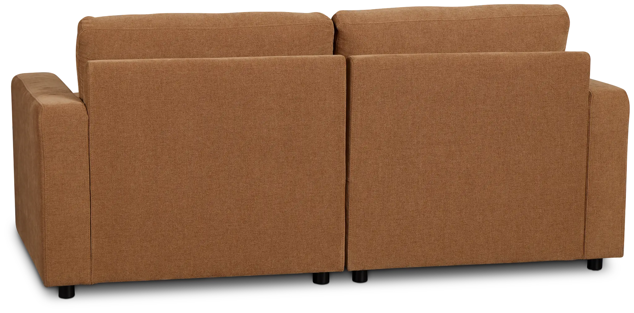 Addie Brown Fabric 2-piece Modular Storage Sofa Addie Brown Fabric 2-piece Modular Storage Sofa