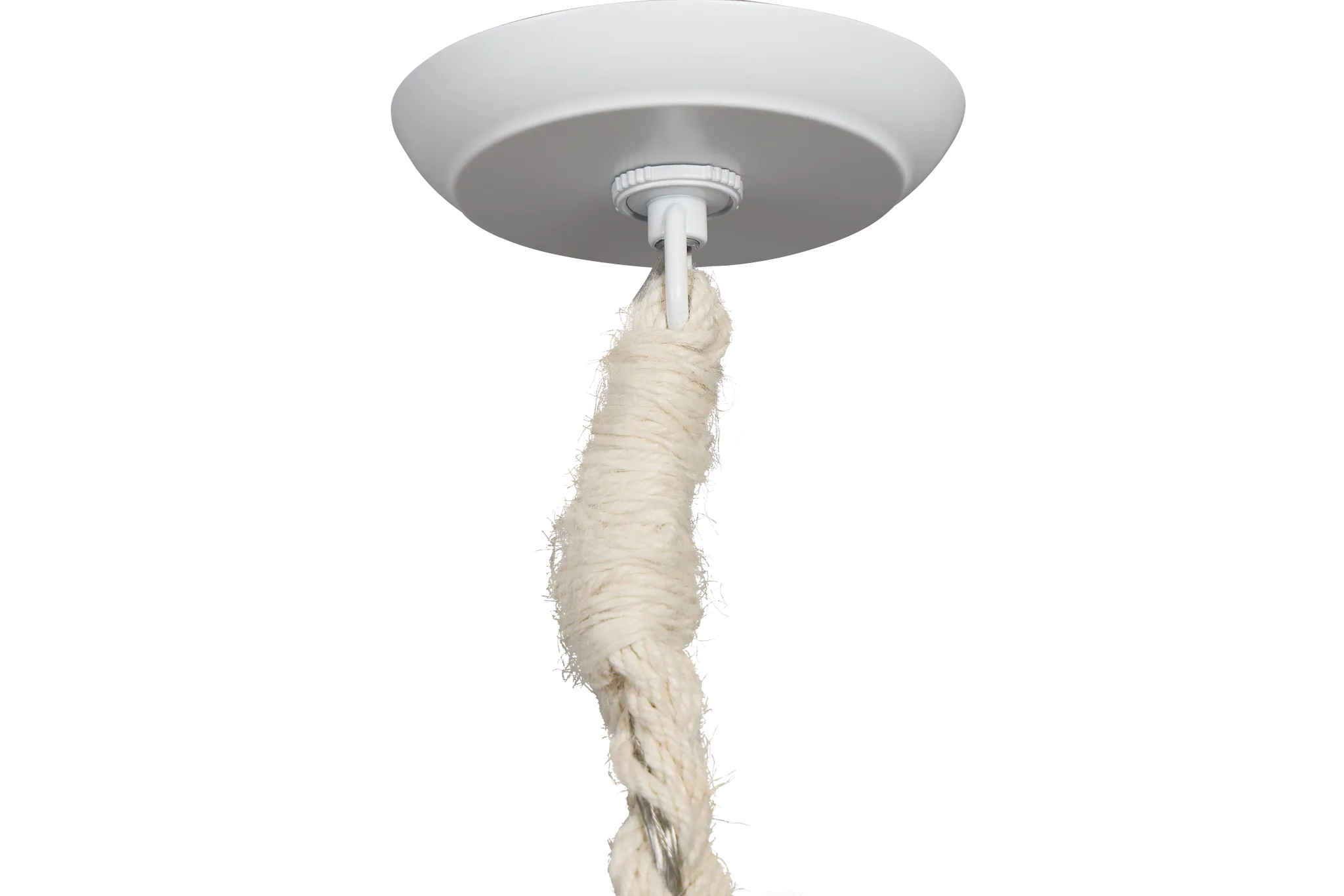 Waven White Pendant