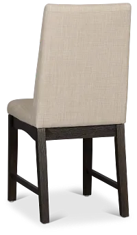 Roswell Dark Beige Upholstered Side Chair