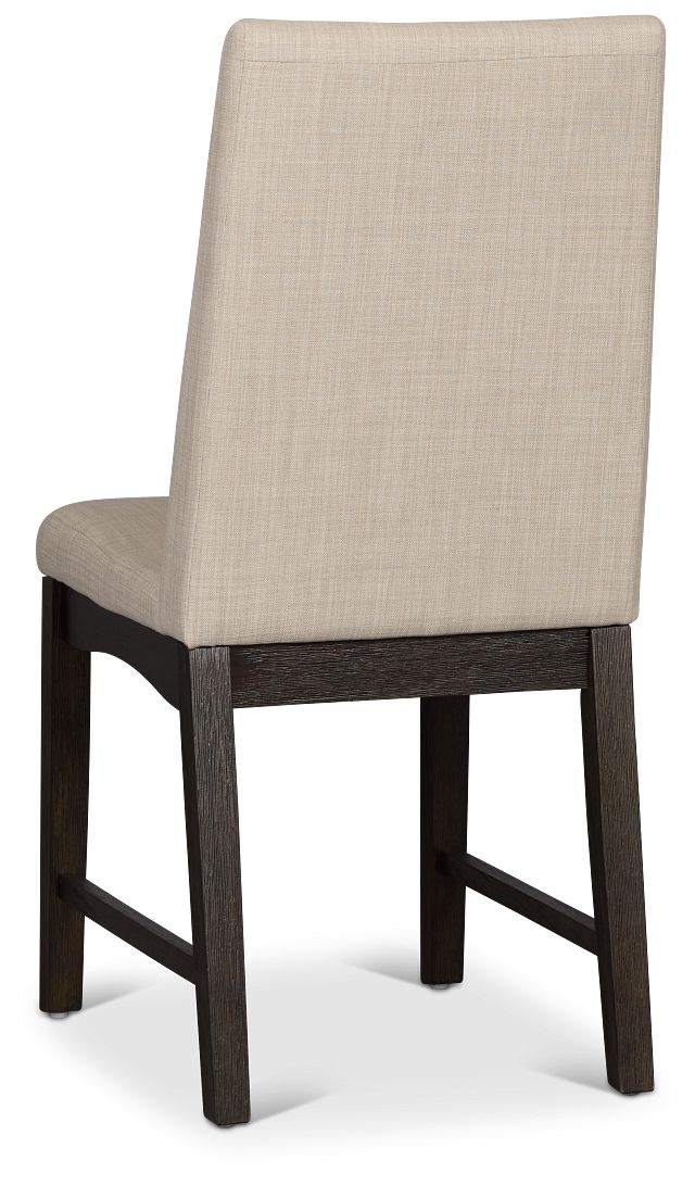 Roswell Dark Beige Upholstered Side Chair
