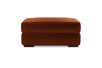 Edgewater Joya Orange Ottoman