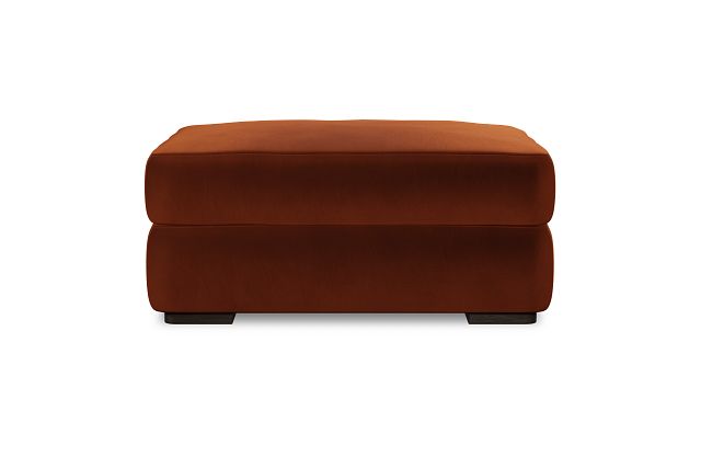 Edgewater Joya Orange Ottoman