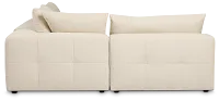 Remi Light Beige Fabric 5-piece Modular Sectional