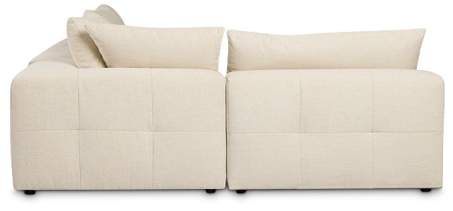Remi Light Beige Fabric 5-piece Modular Sectional