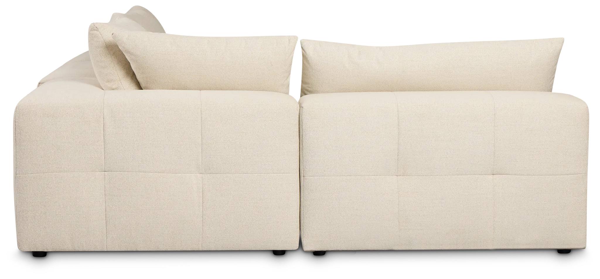 Remi Light Beige Fabric 5-piece Modular Sectional