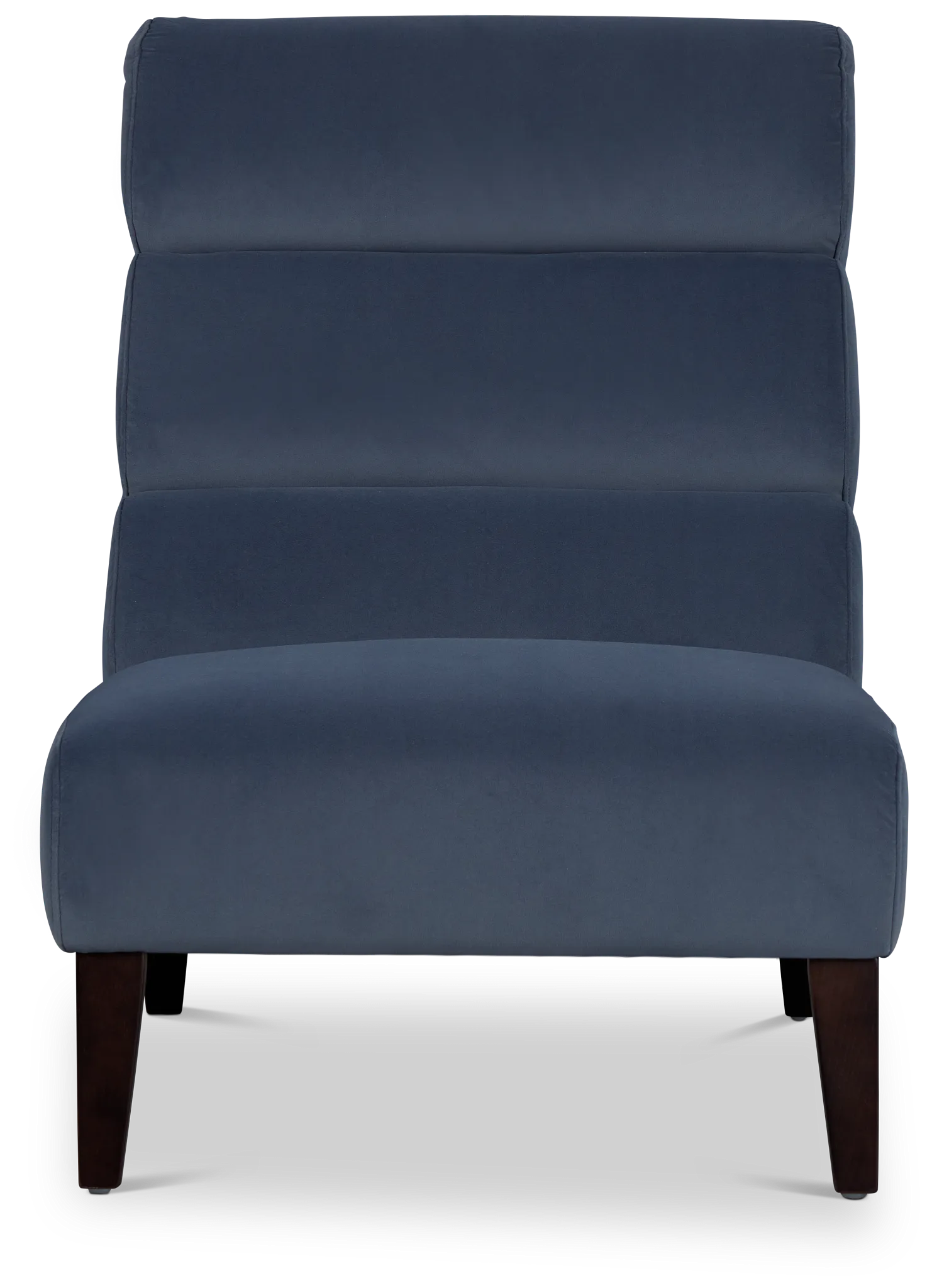 Emily Dark Gray Velvet Accent Chair