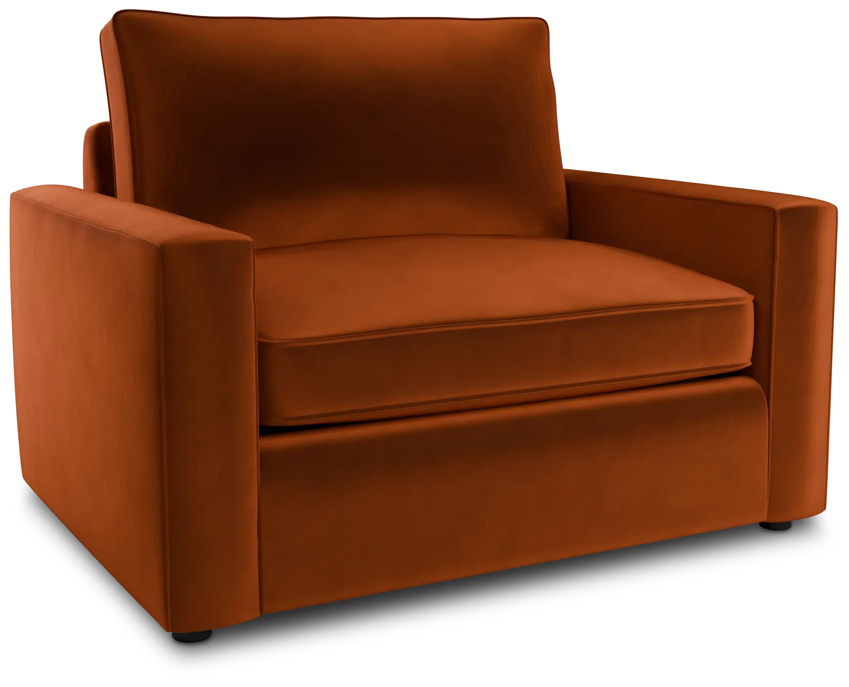 Siesta Joya Orange Fabric Cooling Memory Foam Sleeper Siesta Joya Orange Fabric Cooling Memory Foam Sleeper