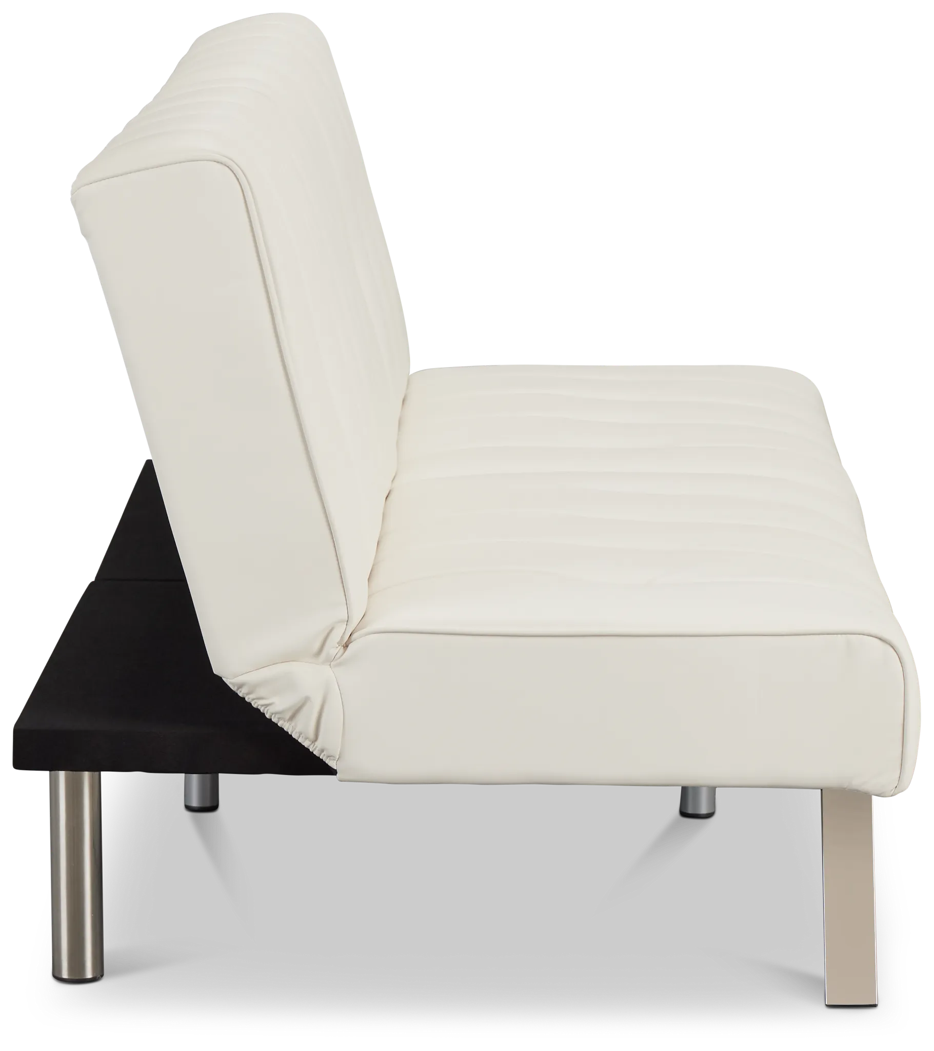 Clay White Micro Sofa Futon