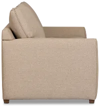 Tate Brown Fabric Memory Foam Sleeper