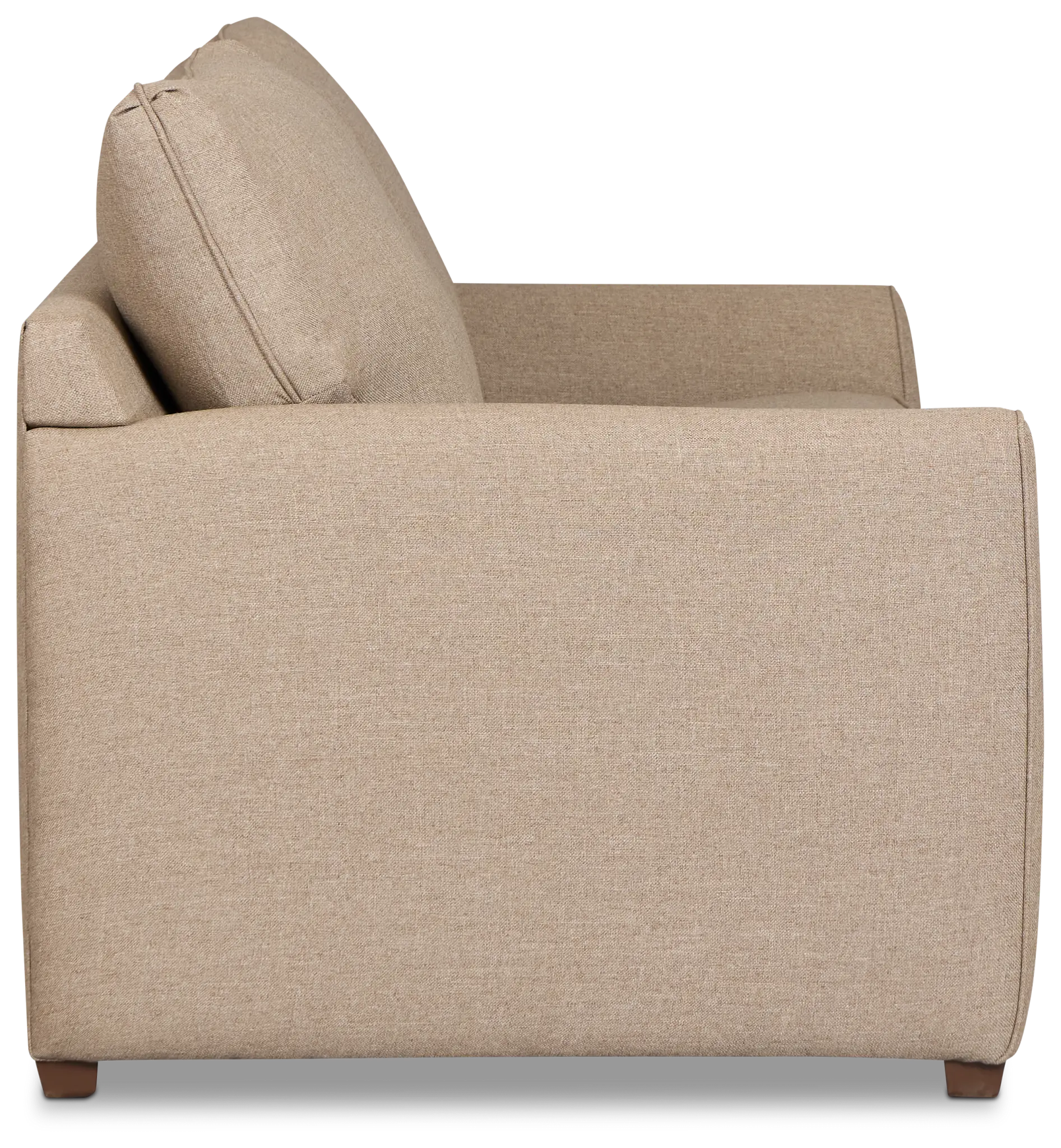 Tate Brown Fabric Memory Foam Sleeper Tate Brown Fabric Memory Foam Sleeper