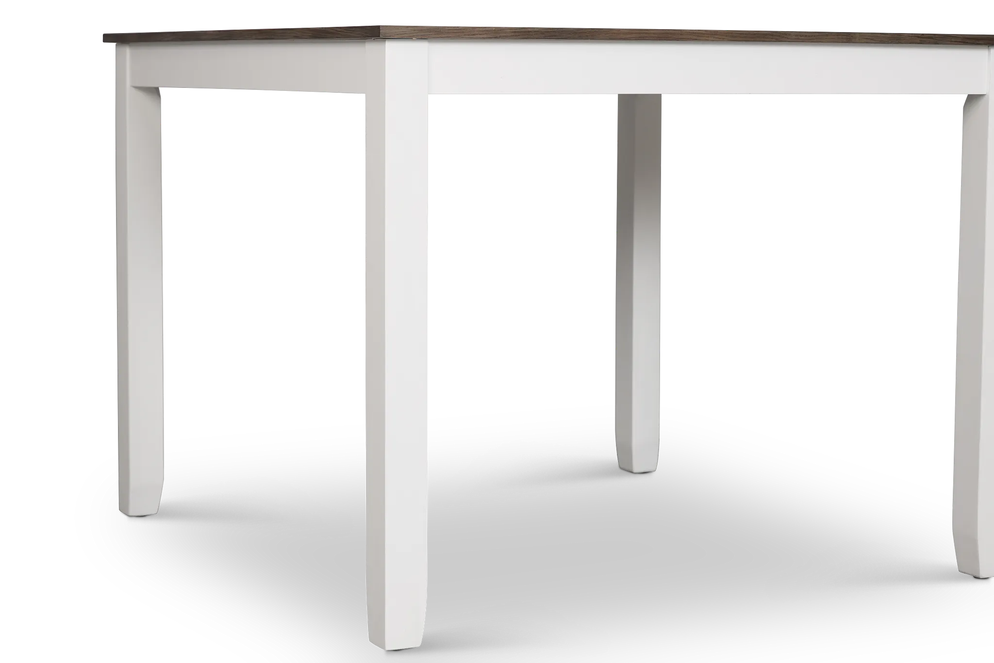 Edgartown Two-tone Square High Dining Table