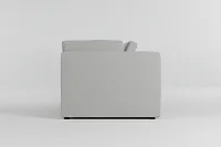 Destin Delray Pewter Fabric 3-piece Modular Sofa