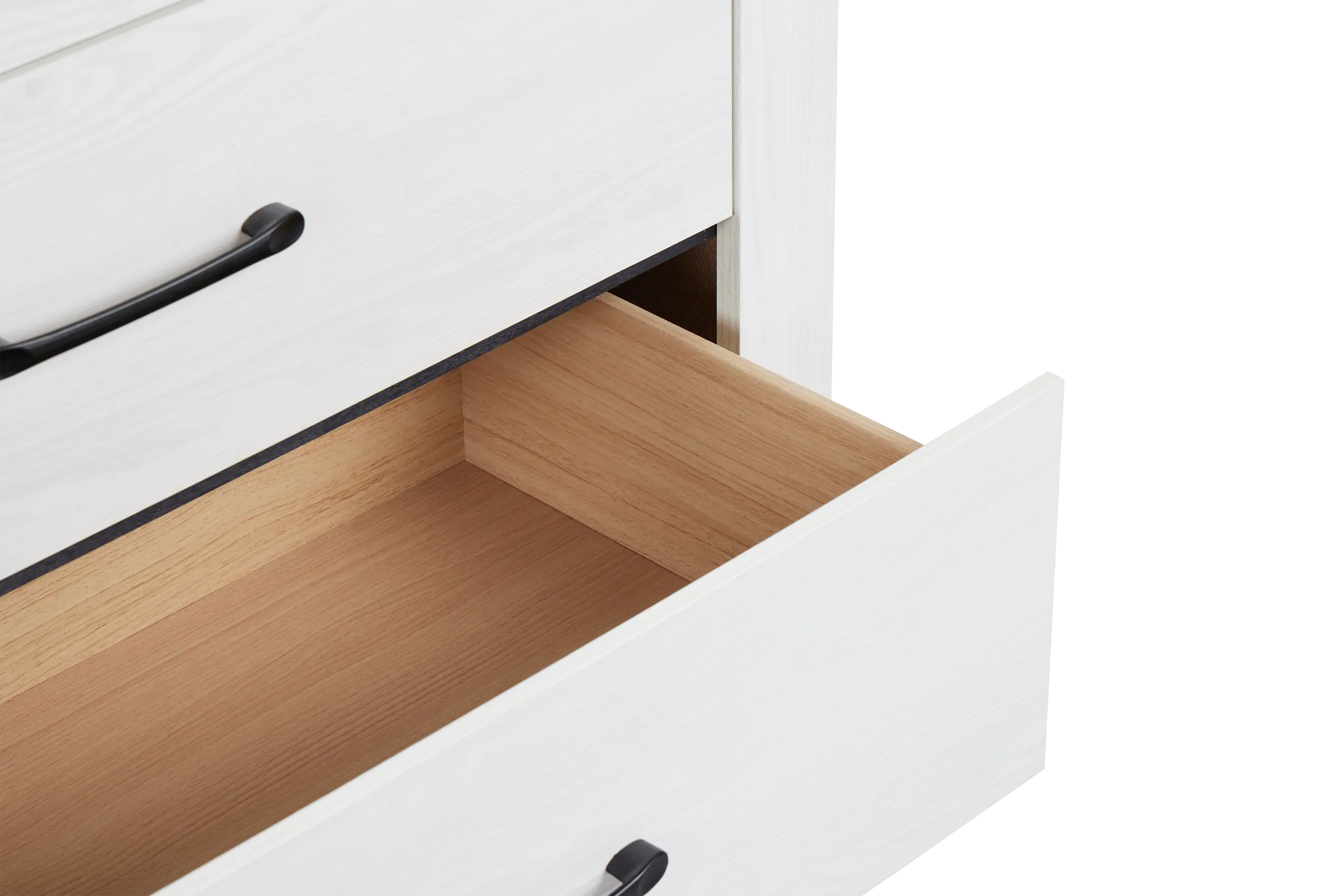 Ollie White Dresser & Mirror