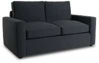 Siesta Victory Dark Blue Fabric Loveseat
