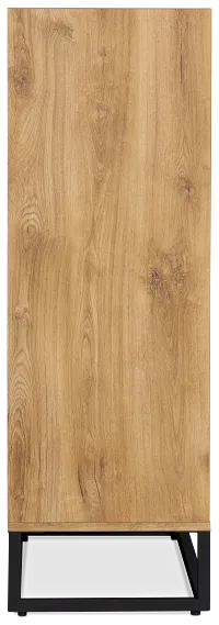 Perry Light Tone Stone Media Chest