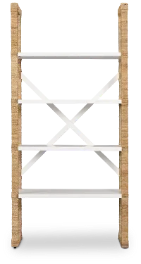 Marley Light Tone Woven Bookcase