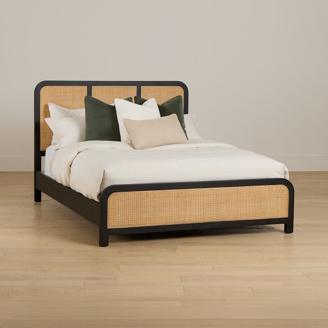 Pacific Two-tone Platform Bed