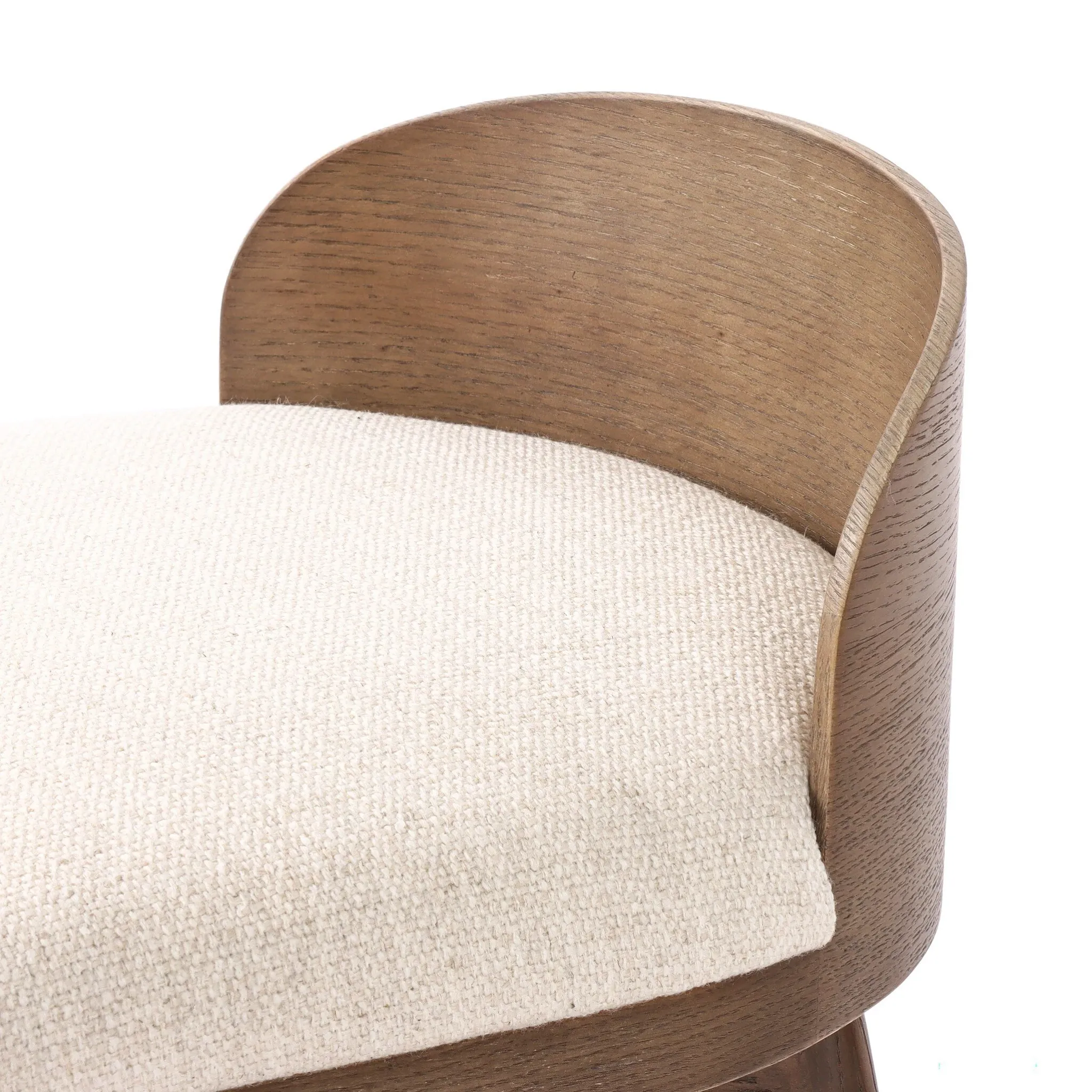 Four Hands Cloris Mid Tone 24" Swivel Barstool