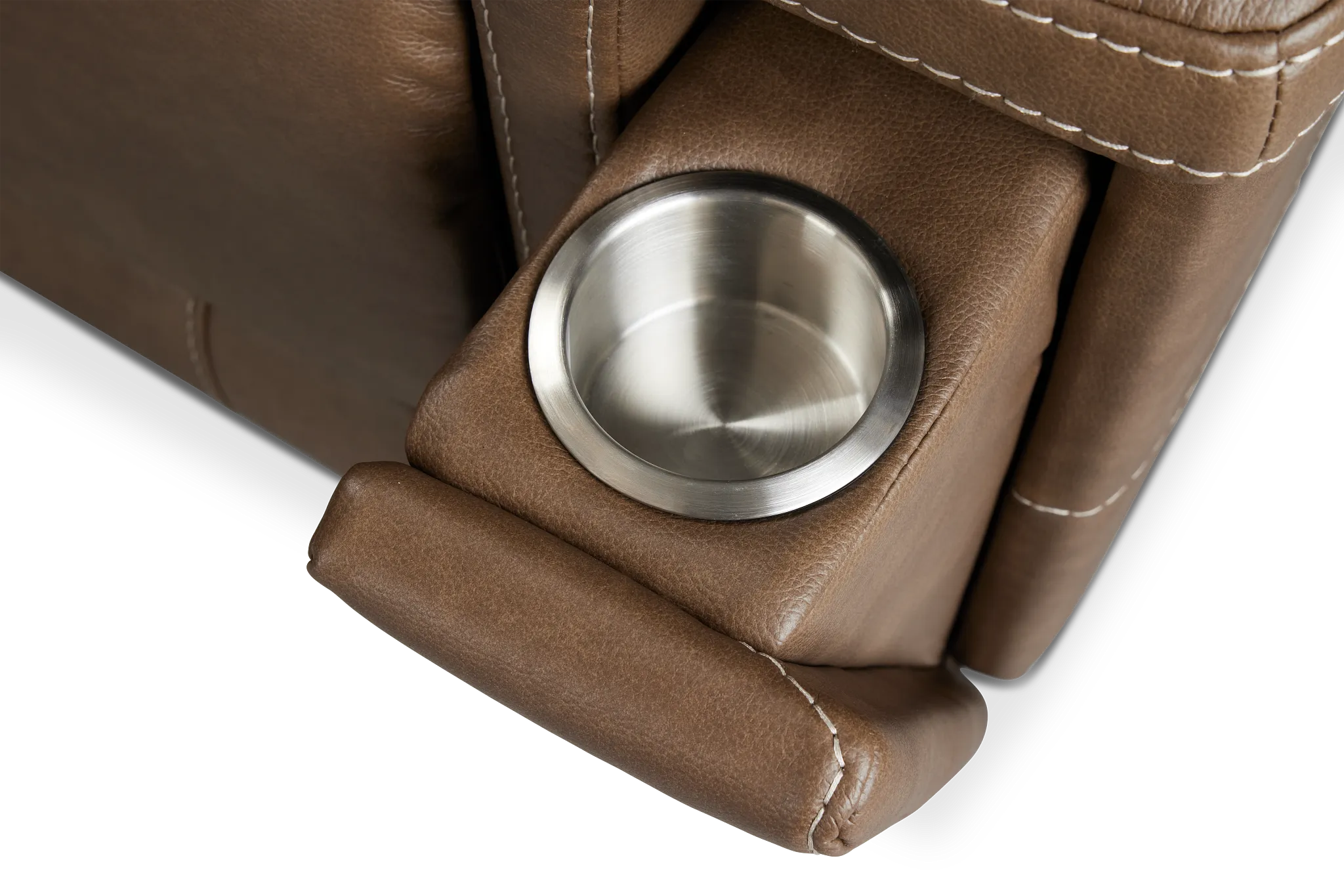 Jayden Brown Micro Medium Dual Power 2-arm Reclining Sectional