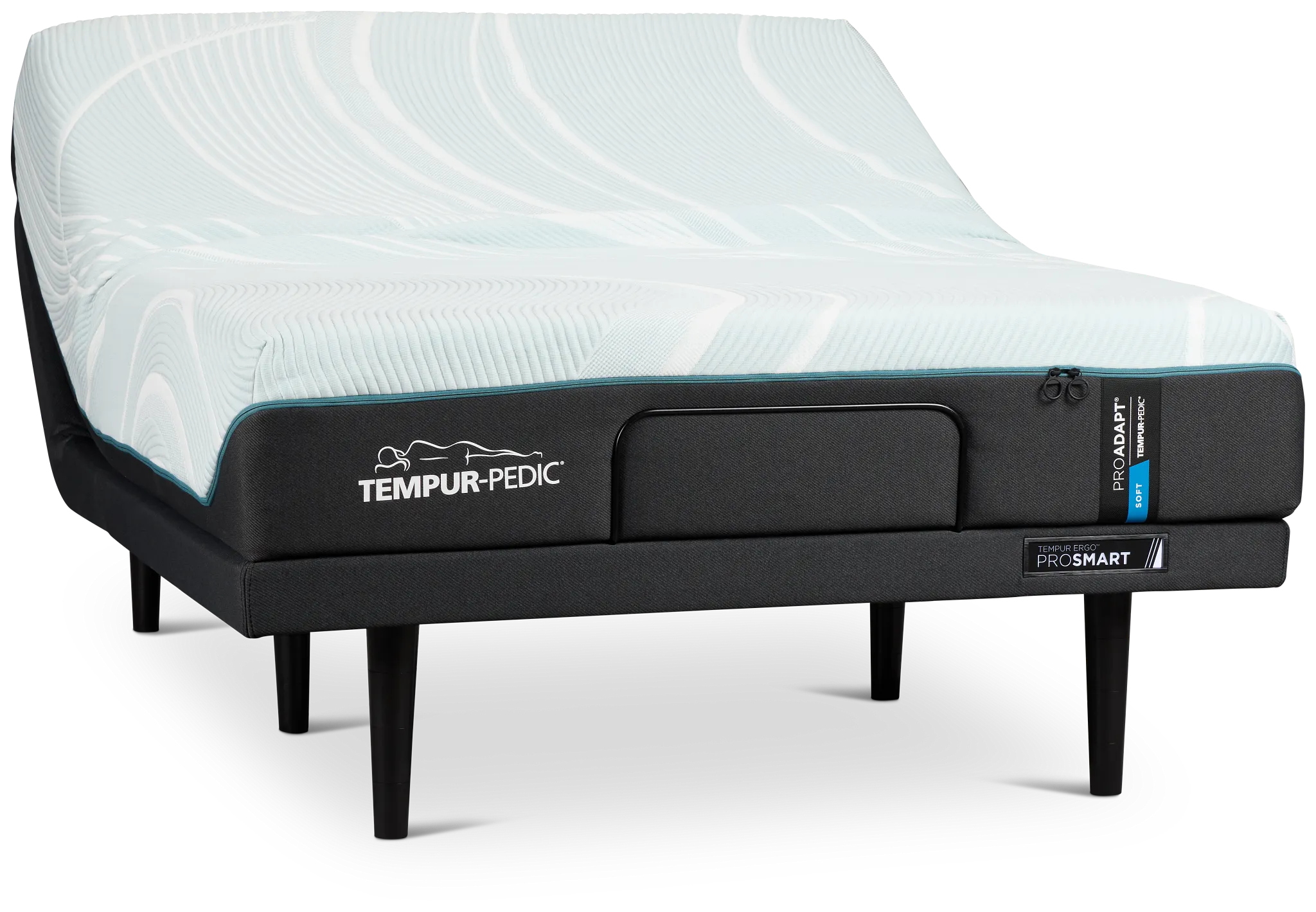 Tempur-pedic Tempur-proadapt Soft Ergo Prosmart Adjustable Mattress Set