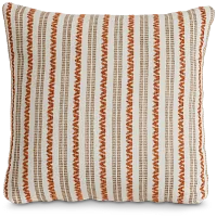Budreau Orange 20" Accent Pillow