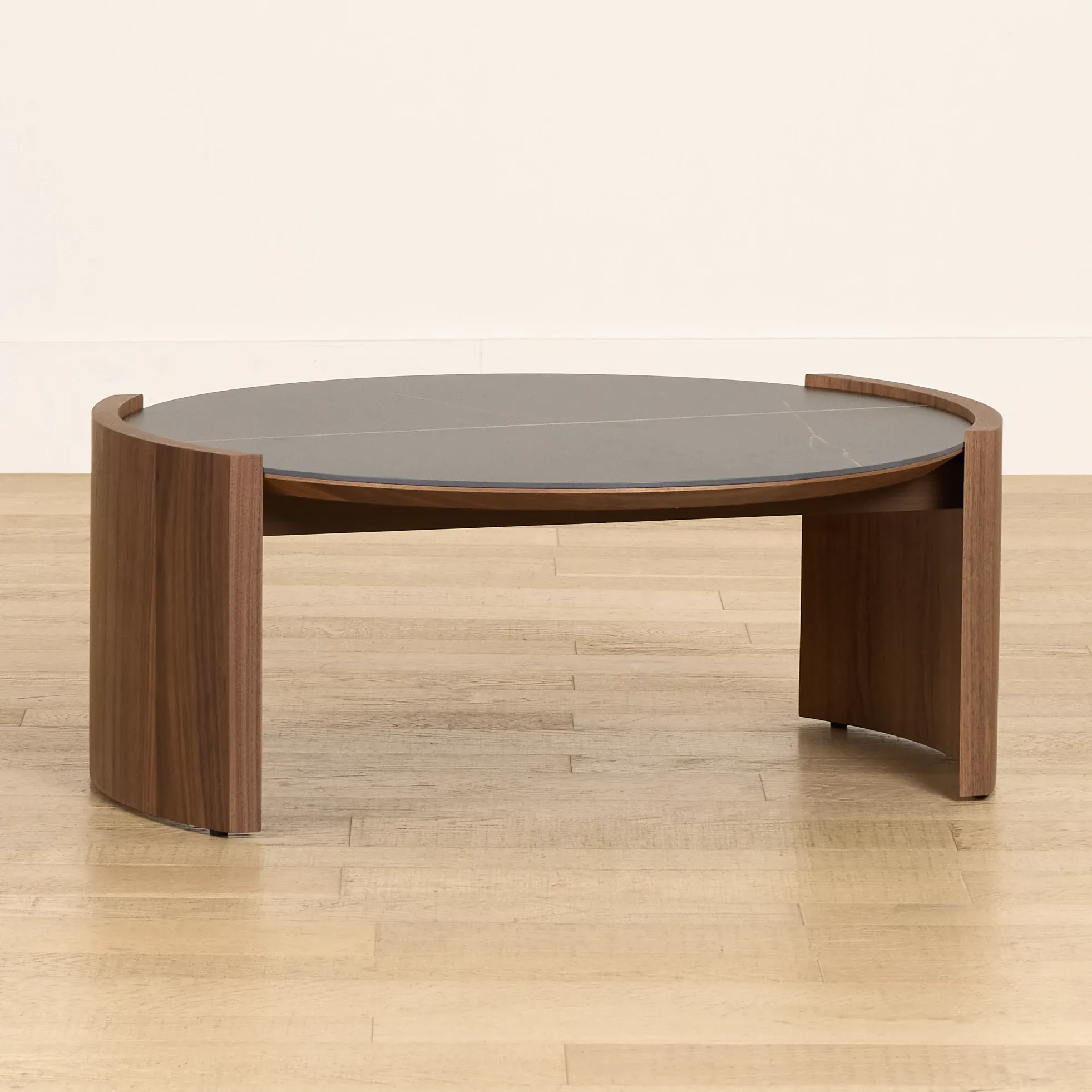Nomad Mid Tone Ceramic Round Coffee Table