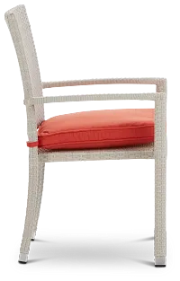 Bahia Orange Arm Chair