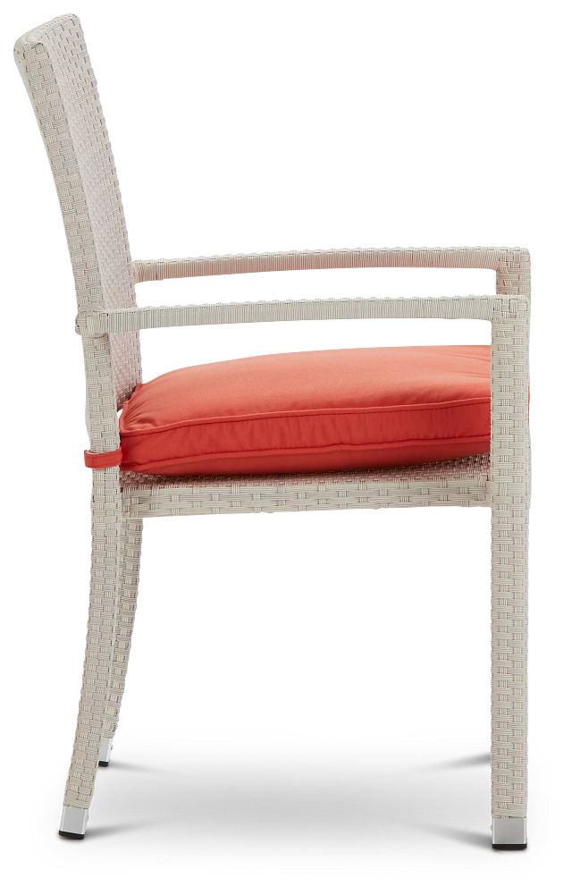 Bahia Orange Arm Chair