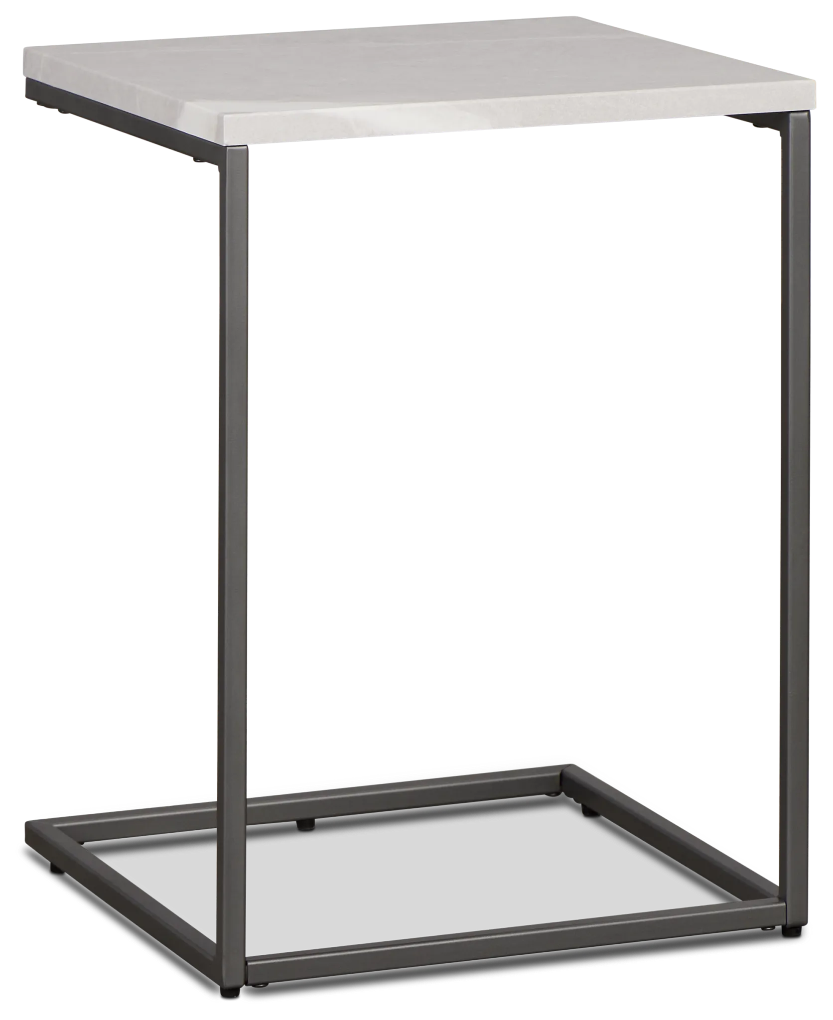 Joliet Gray Square End Table