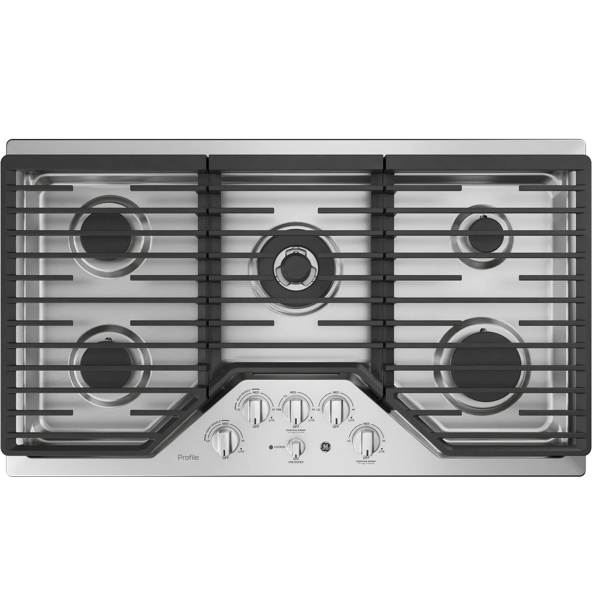 Ge Profile 9036 Series Stainless Steel 36" Gas Cook Top