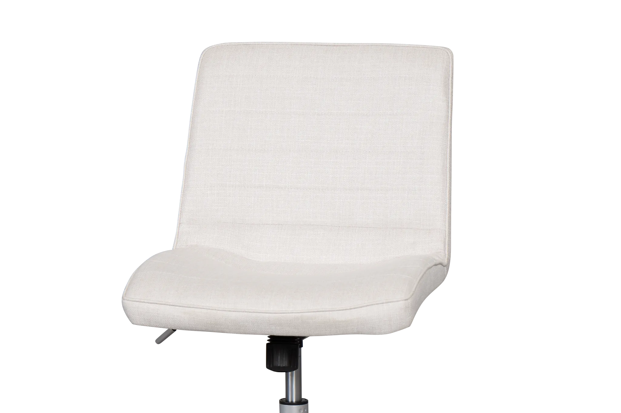 Gwen Light Gray Upholstered Desk Chair