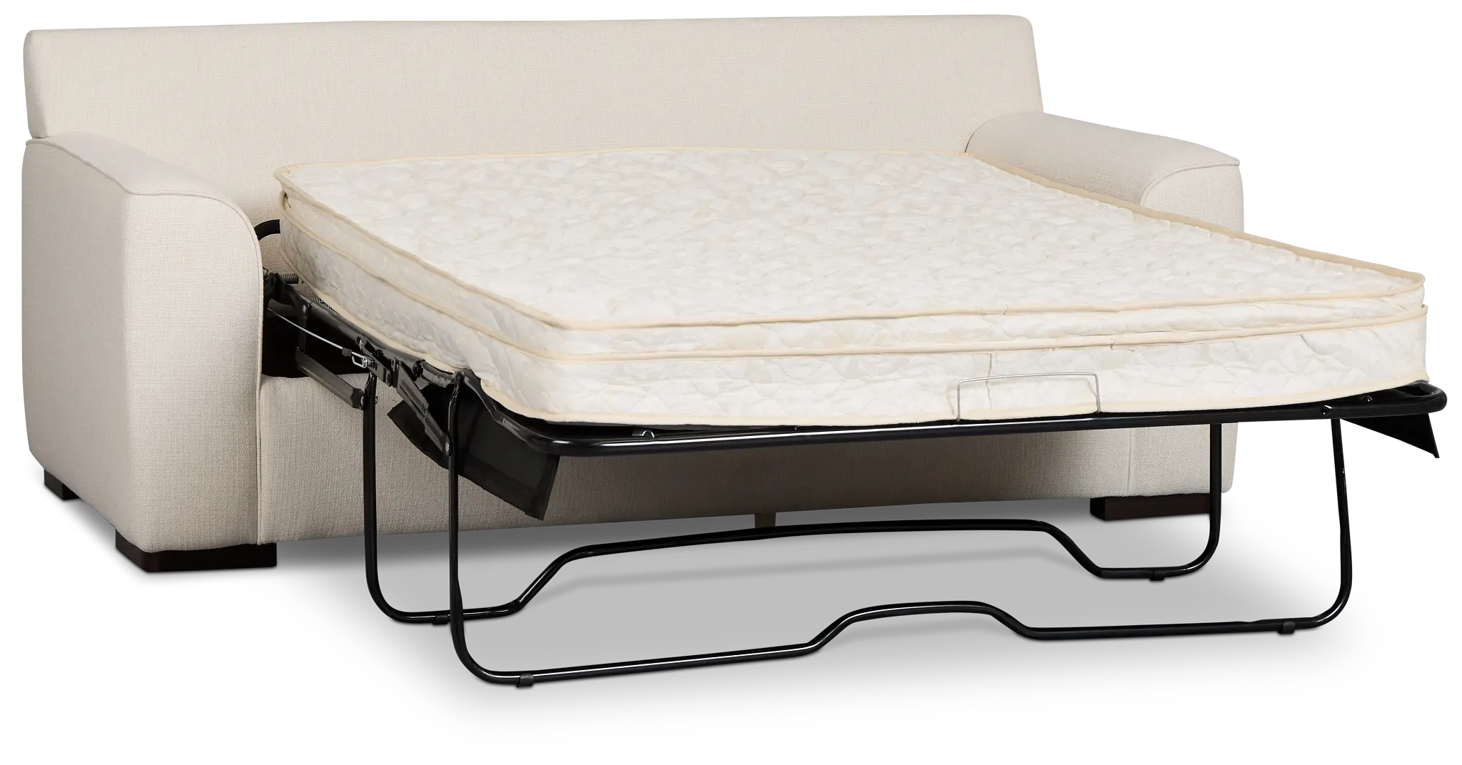 Sinclair Light Beige Fabric Innerspring Sleeper Sinclair Light Beige Fabric Innerspring Sleeper
