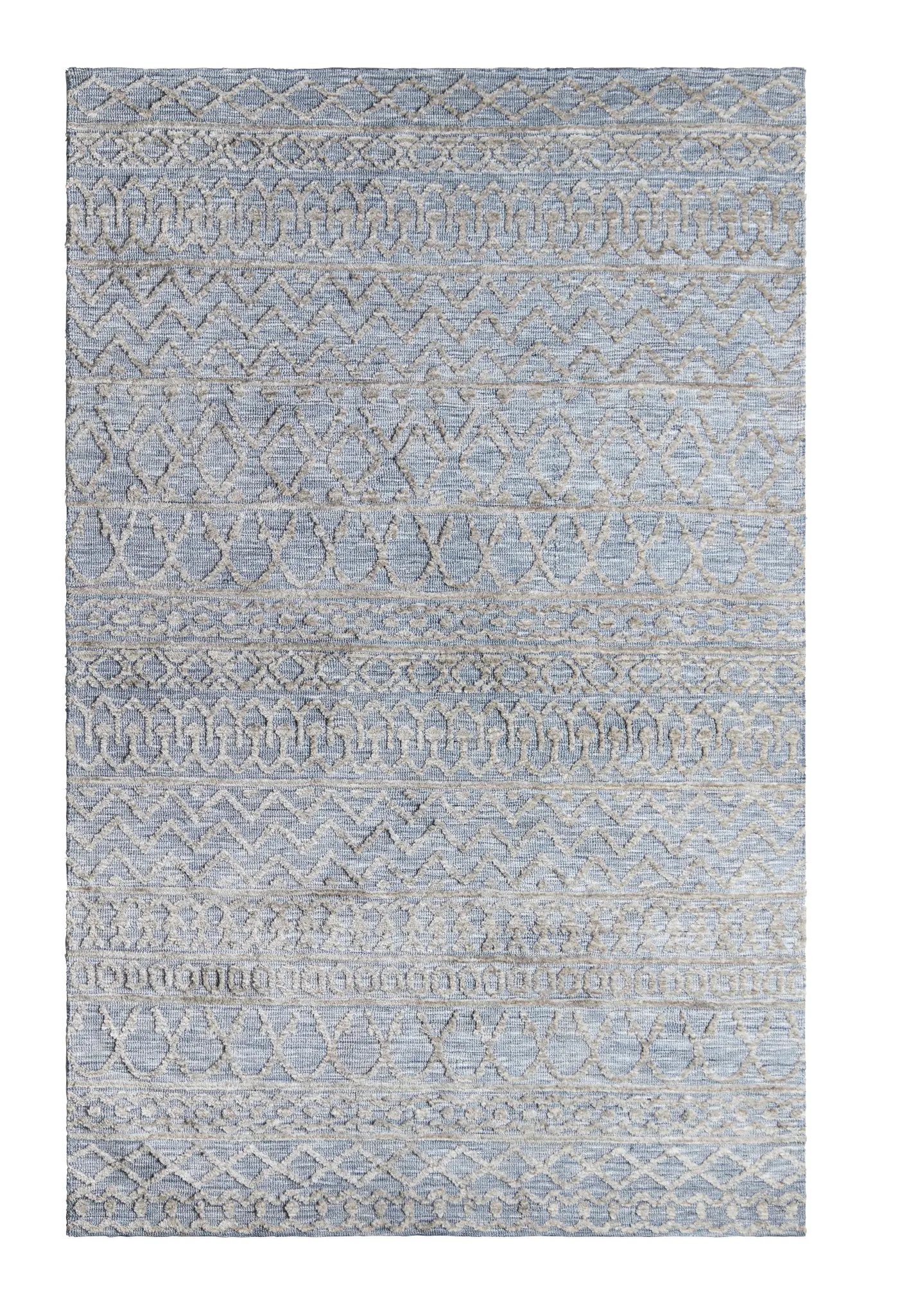 Milton Light Beige Poly Blend 5x8 Area Rug Milton Light Beige Poly Blend 5x8 Area Rug