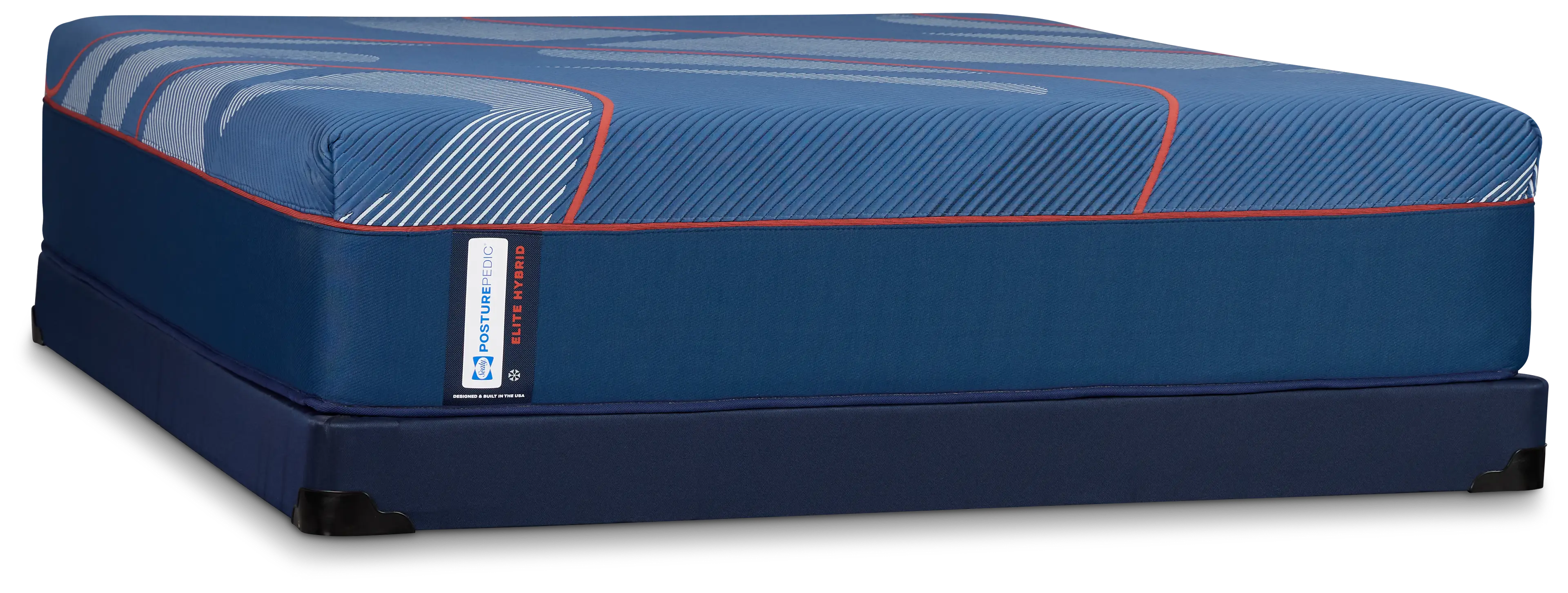 Posturepedic Elite Spring Albany 2 Medium Low-profile Mattress Set Posturepedic Elite Spring Albany 2 Medium Low-profile Mattress Set